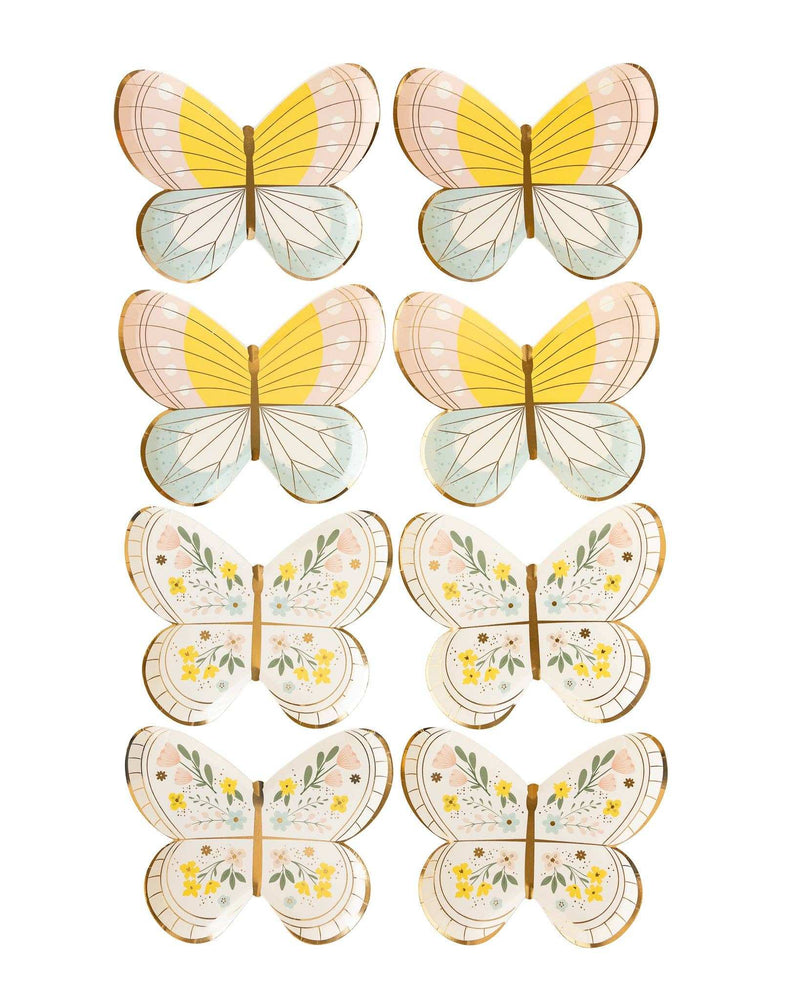 Butterfly Plates - Jennie Dots