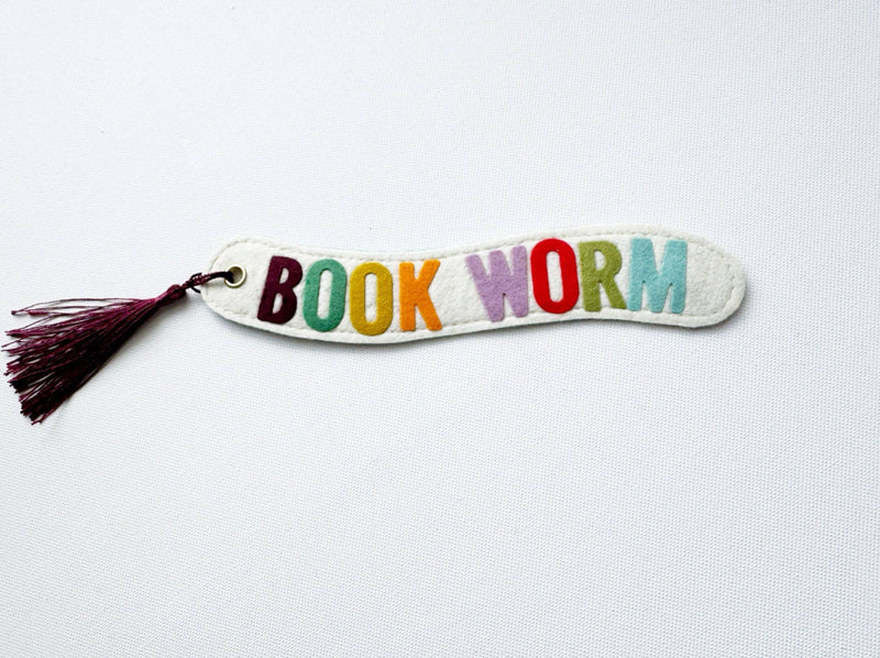 Milo & Mollie - Book Worm Bookmark