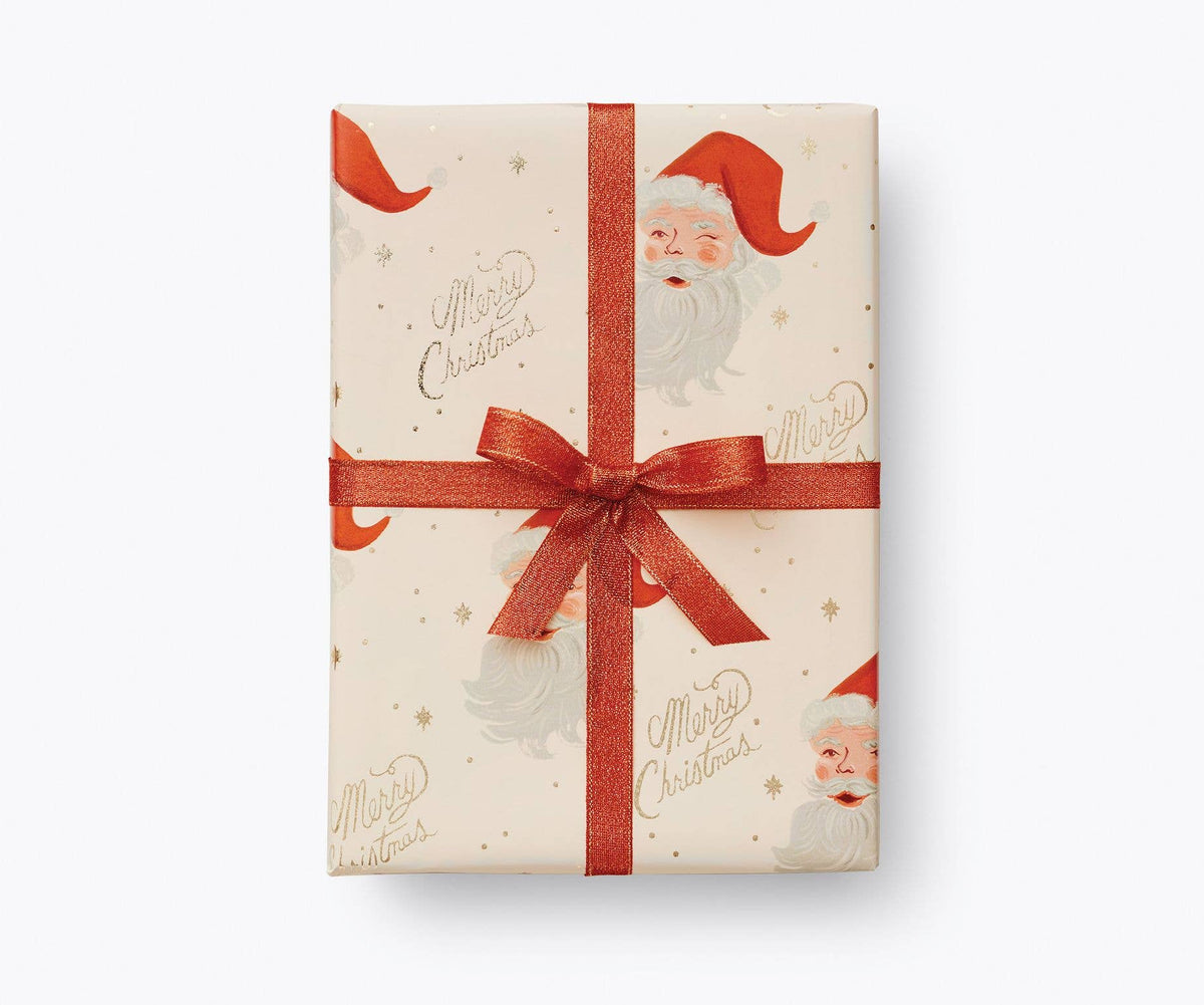 Rifle Paper Co. - Santa Continuous Wrapping Roll