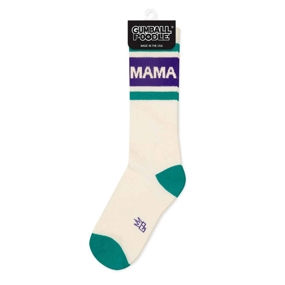 Gumball Poodle - Mama Gym Crew Socks - Jennie Dots
