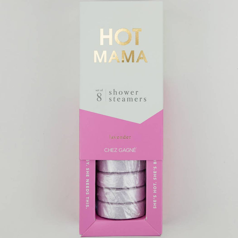 Chez Gagné - Hot Mama - Shower Steamer Gift Set for Mom, Lavender