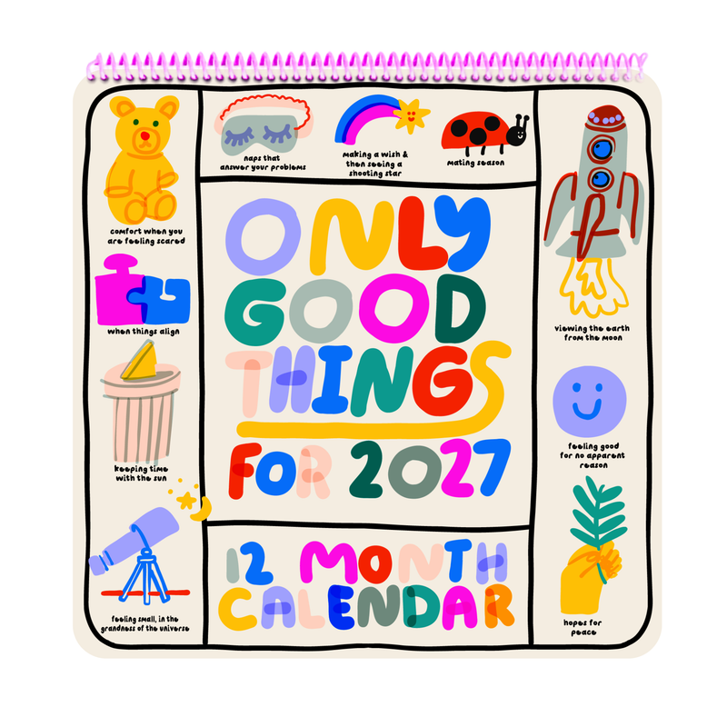 People I've Loved - 2027 Only Good Things 12-Month Wall Calendar