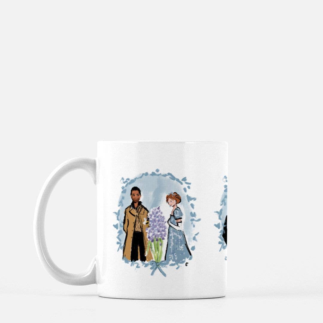 Jennifer Vallez - New! Bridgerton Mugs - Jennie Dots