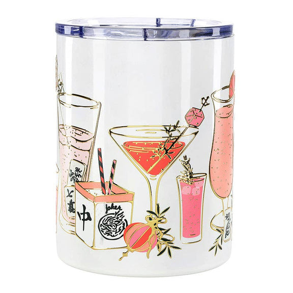 Steel Tumbler - Mahjong - Jennie Dots 