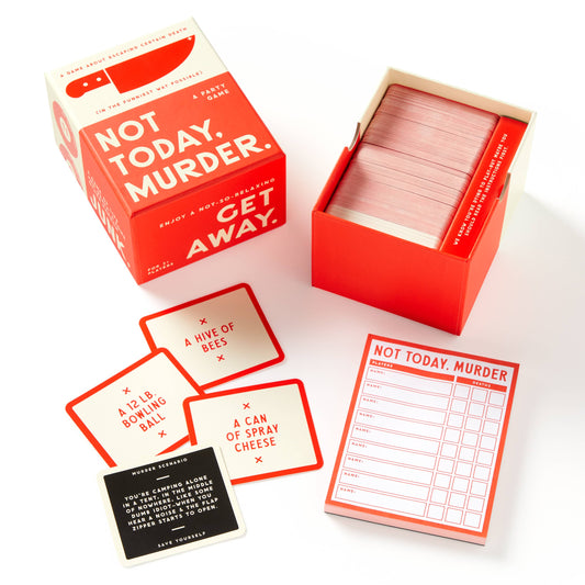 Chronicle Books - Brass Monkey Not Today, Murder Game