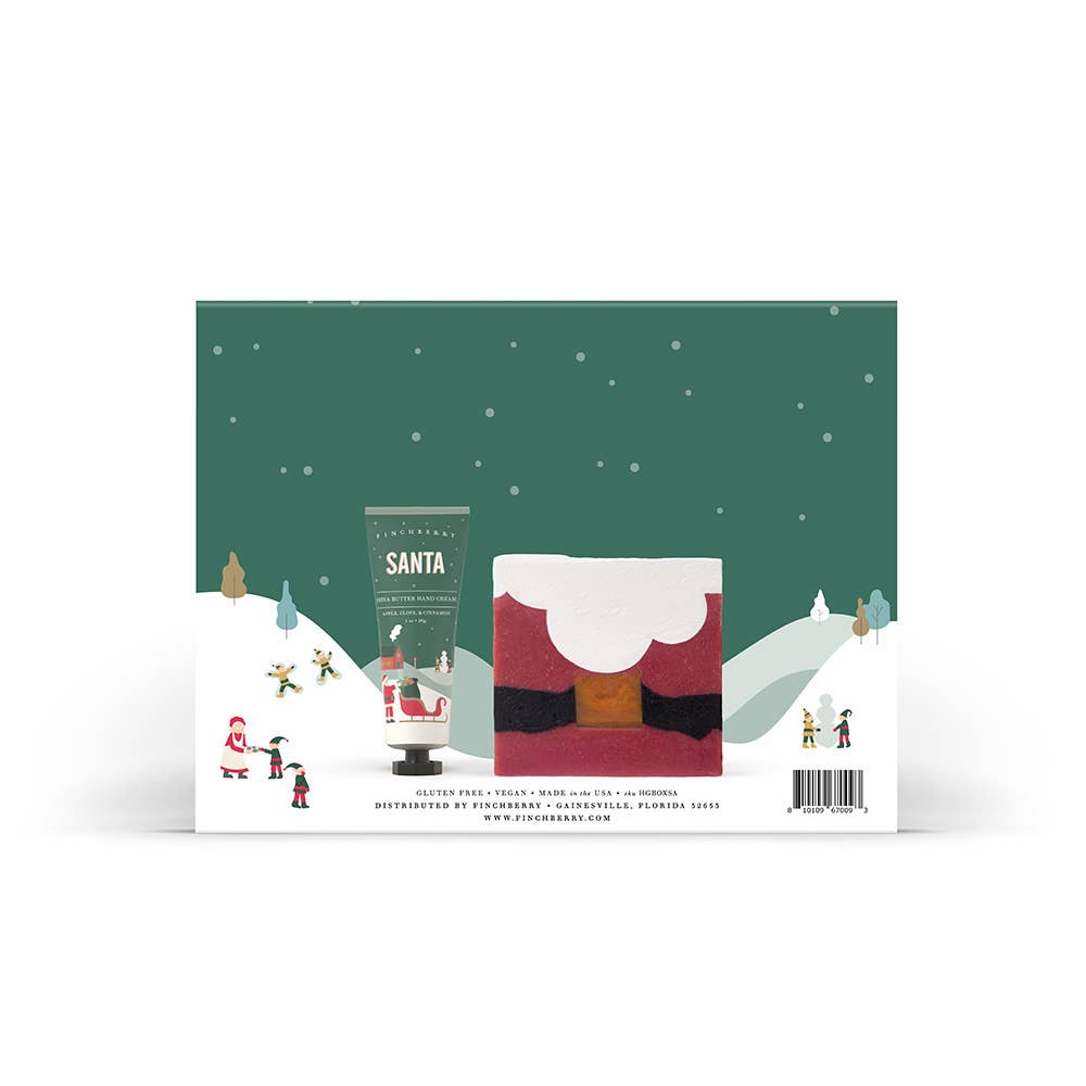 FinchBerry - Santa 2 Pc Bath & Body Holiday Gift Set