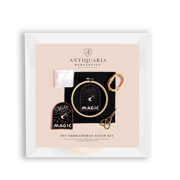 Antiquaria - DIY Kit: Make Magic Embroidery Patch Kit - Jennie Dots