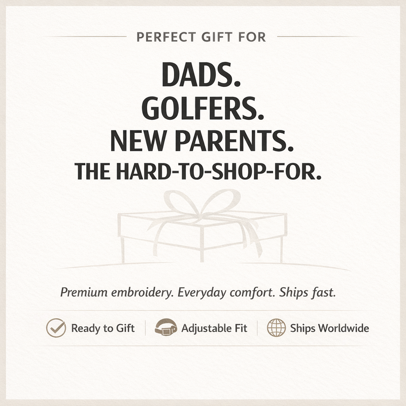 Dad Brand - Hard Pass Embroidered Dad Hat - Jennie Dots