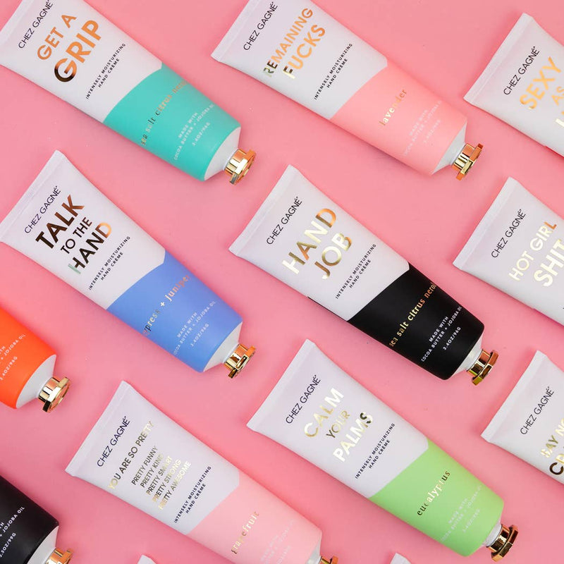 Chez Gagné - Anti-Granny Hands - Hand Cream, Funny Gift, Orange Vanilla