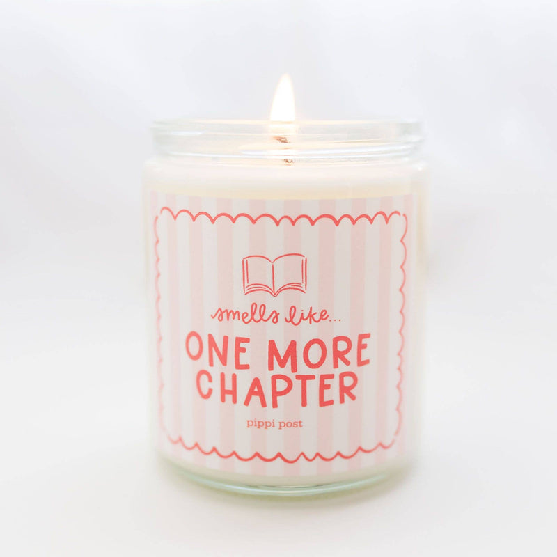 Pippi Post - One More Chapter Scented Soy Hand-Poured Candle