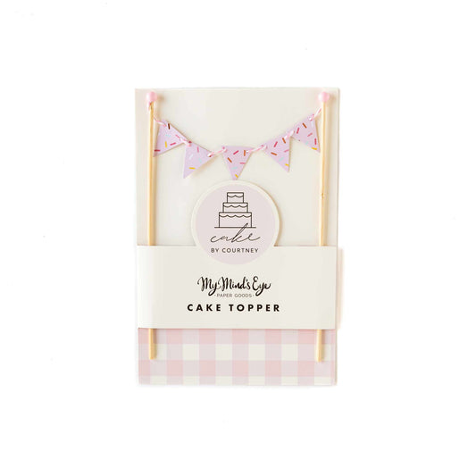 Cake By Courtney Bunting Cake Topper - Jennie Dots