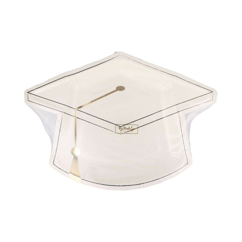 Cap Shaped Plate - Jennie Dots