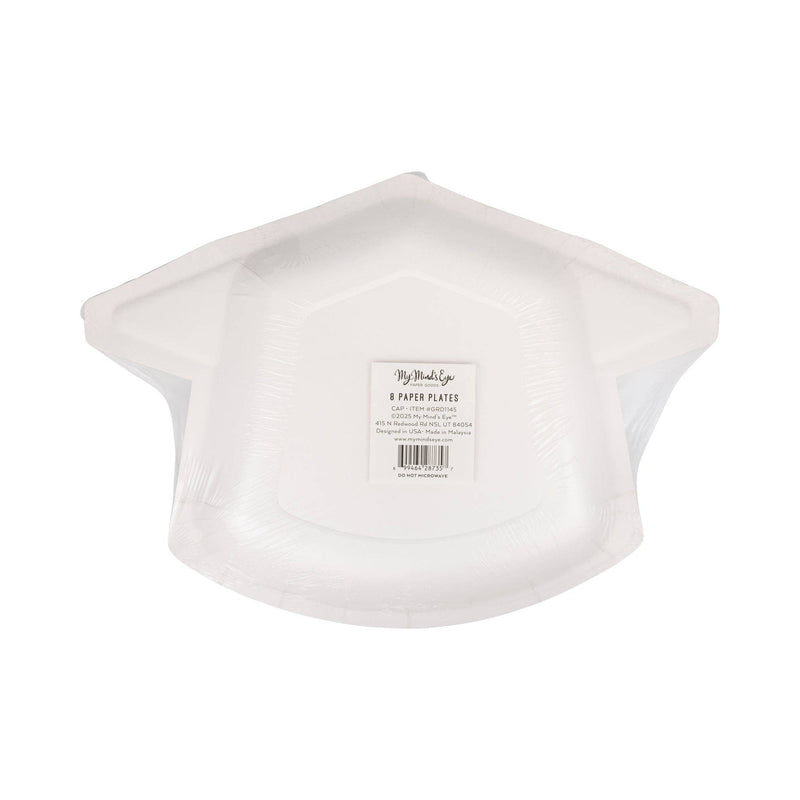 Cap Shaped Plate - Jennie Dots