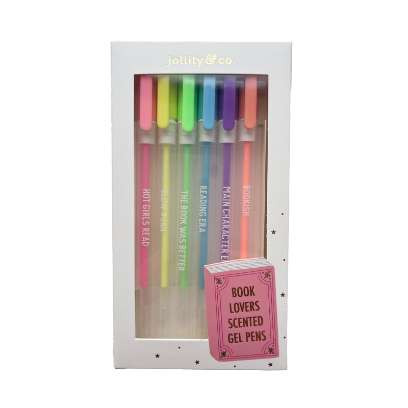 Jollity & Co. + Daydream Society - Book Club Scented Gel Pens