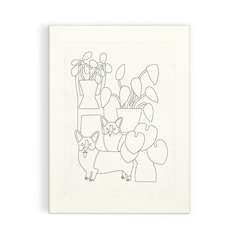 Chronicle Books - Corgi Friends Punch Needle Kit