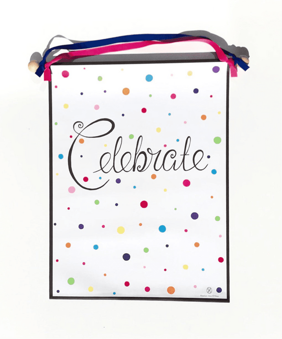 Celebrate Banner - Jennie Dots