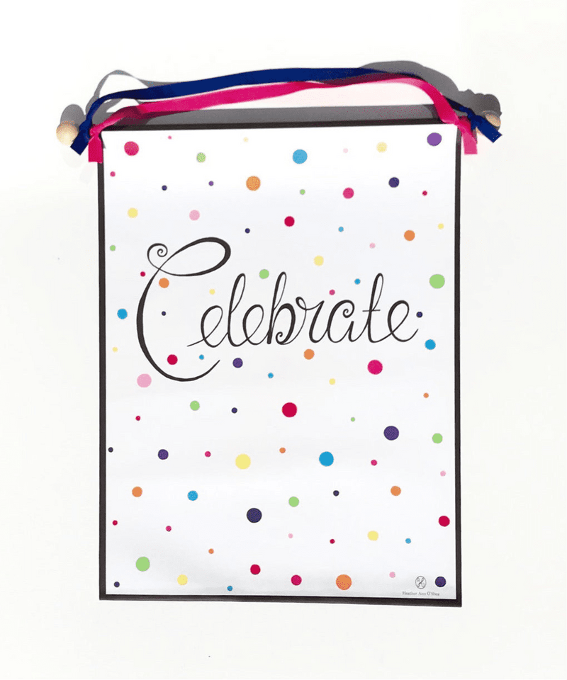 Celebrate Banner - Jennie Dots