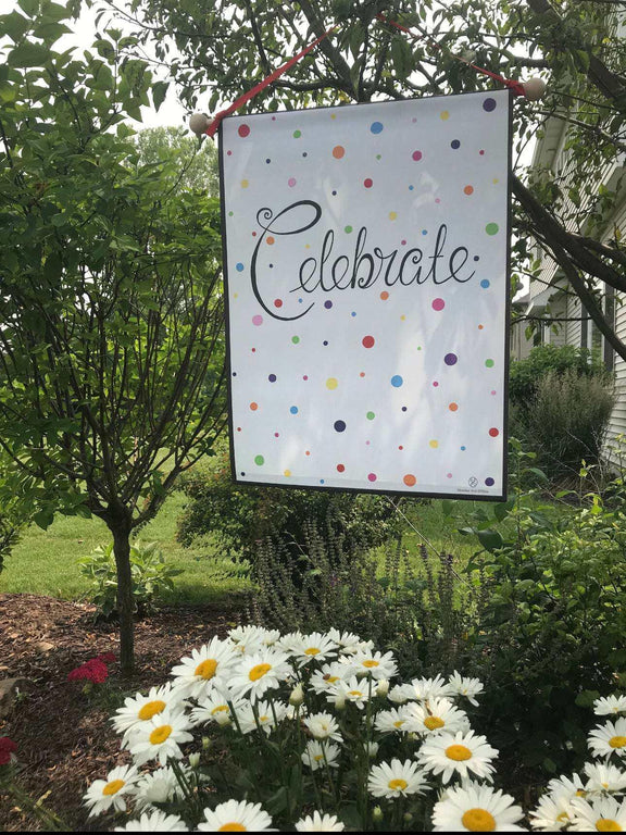 Celebrate Banner - Jennie Dots