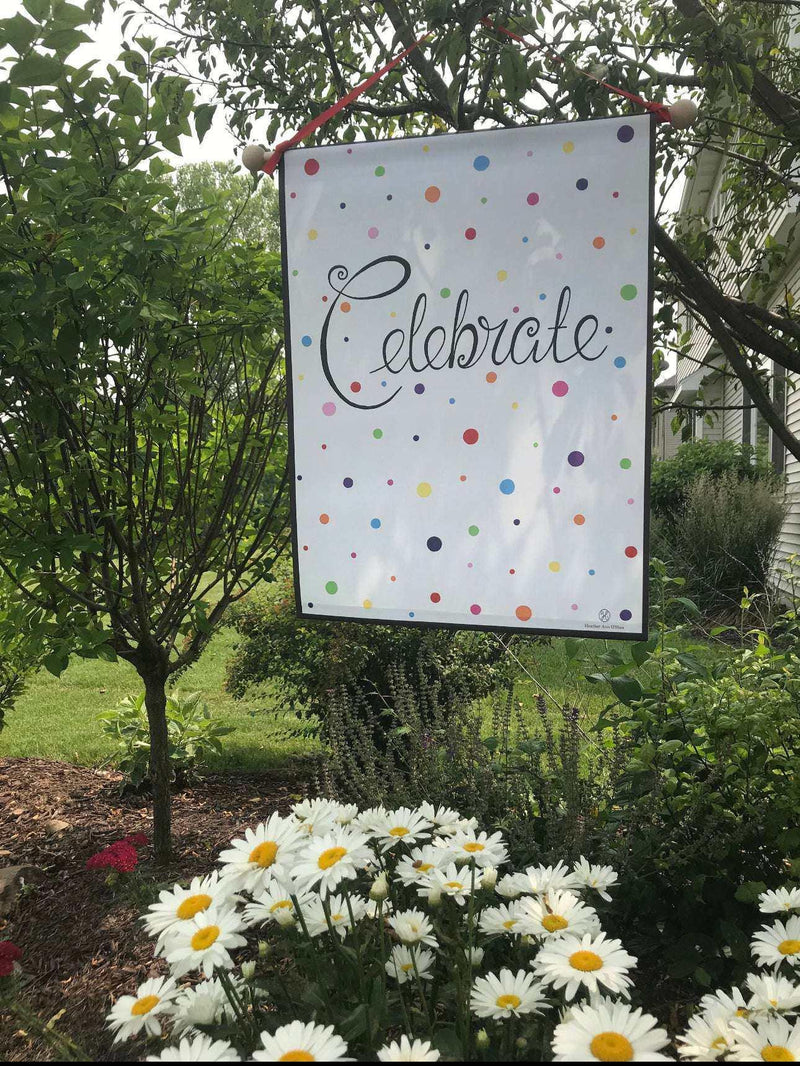 Celebrate Banner - Jennie Dots