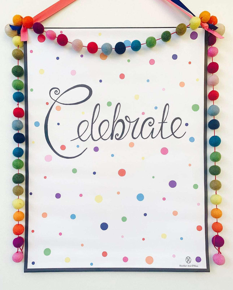 Celebrate Banner - Jennie Dots