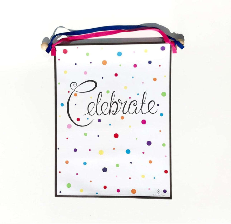 Celebrate Banner - Jennie Dots