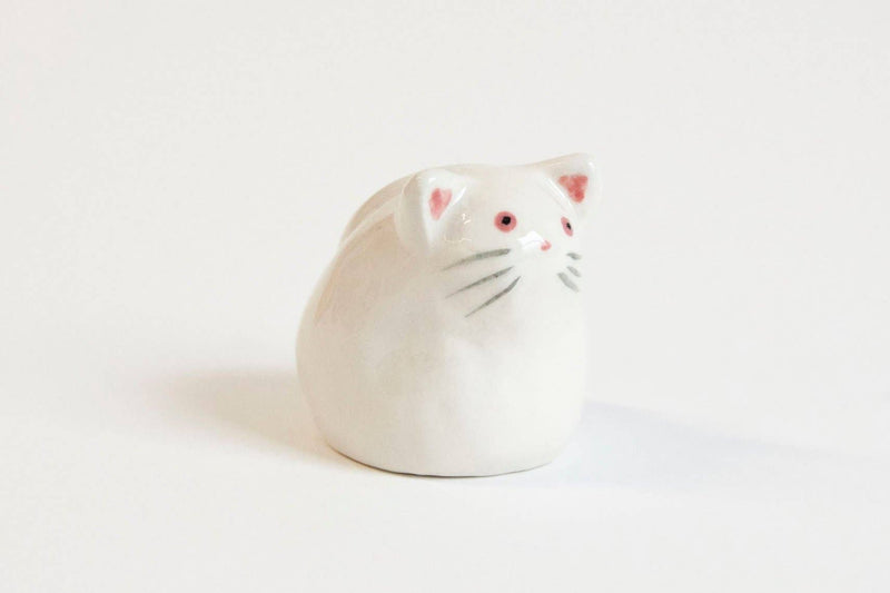 Co.House Designs - Cat Decorative Object - Set of 3 (Grey/White/Tabby)