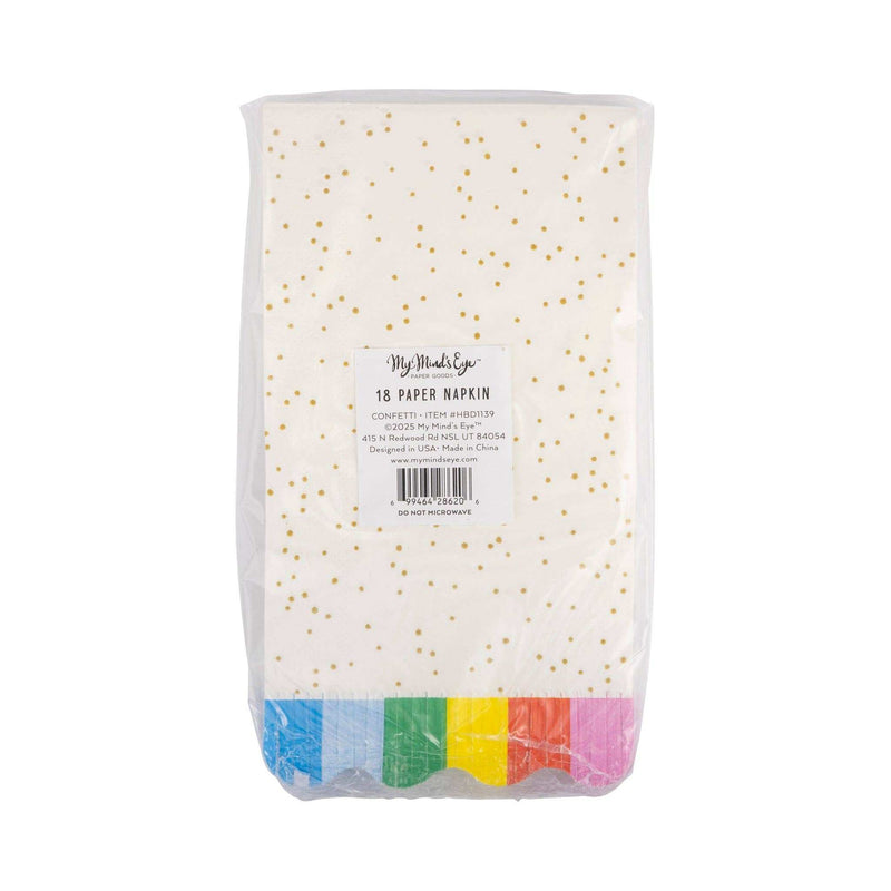 Confetti Dinner Napkin - Jennie Dots