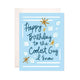 Coolest Guy Greeting Card - Punny Birthday Card - Jennie Dots