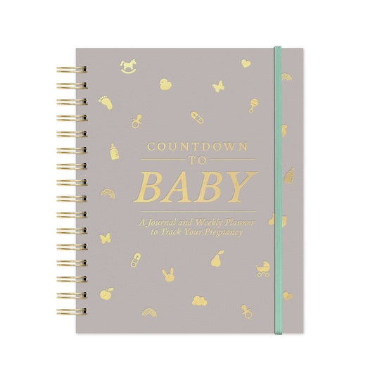Countdown to Baby Undated Pregnancy Planner - Jennie Dots
