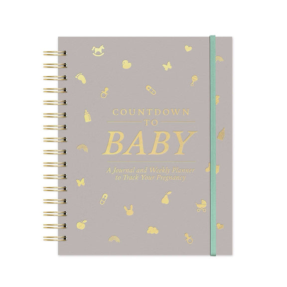 Countdown to Baby Undated Pregnancy Planner - Jennie Dots