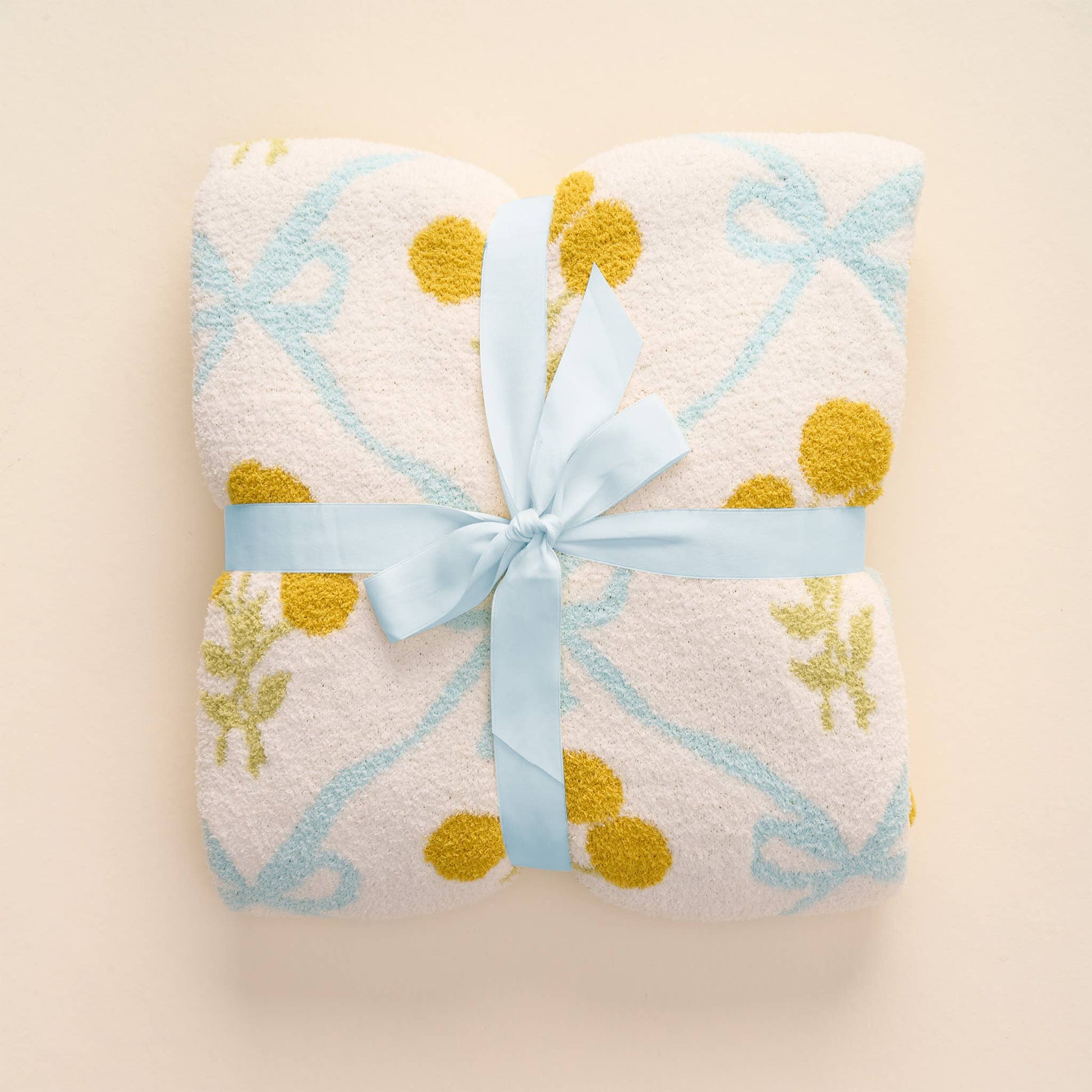 Cozy Dreams Luxe Blanket - Marigold Lane Blue - Jennie Dots