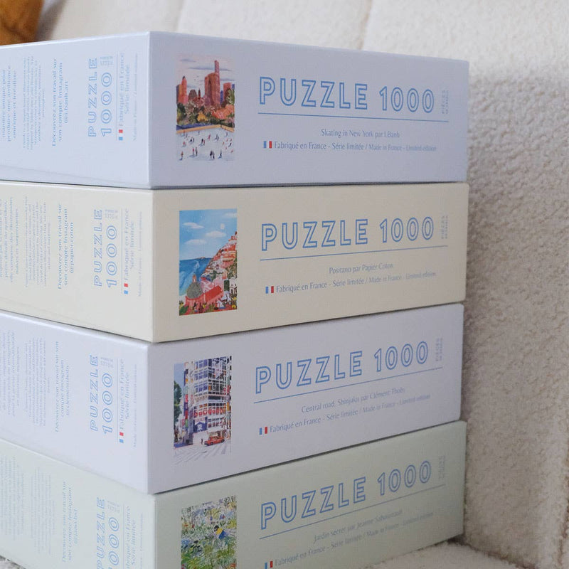 La Petite Épicerie - Puzzle Skating in New York by Ban Hee - 1000 pieces