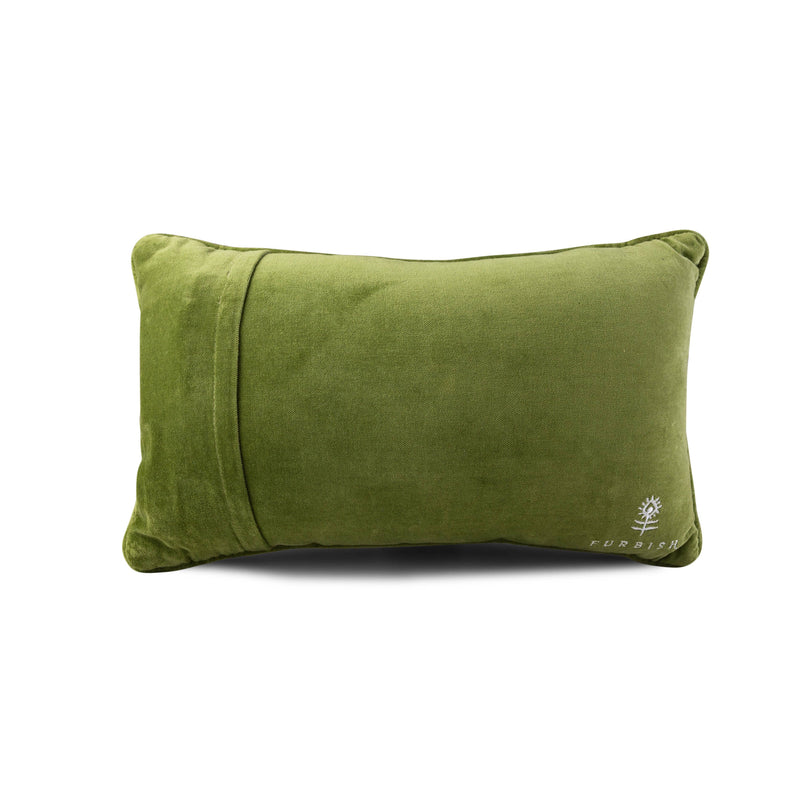 Furbish Studio - Mahjong Needlepoint Pillow - Jennie Dots