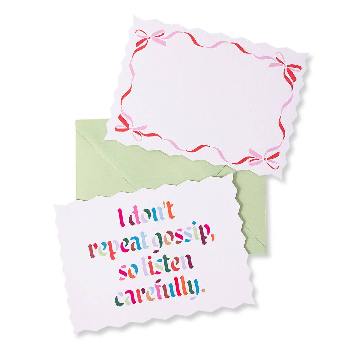 Stationery “I Don’t Repeat Gossip”