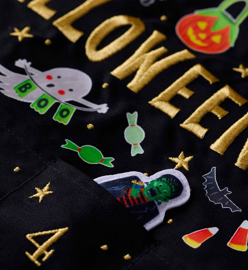 Rifle Paper Co. - Halloween Parade Embroidered Hanging Countdown Calendar
