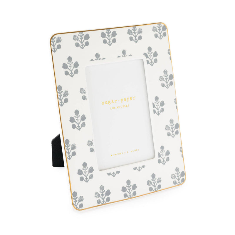 Sugar Paper - Picture Frame, Slate Floral