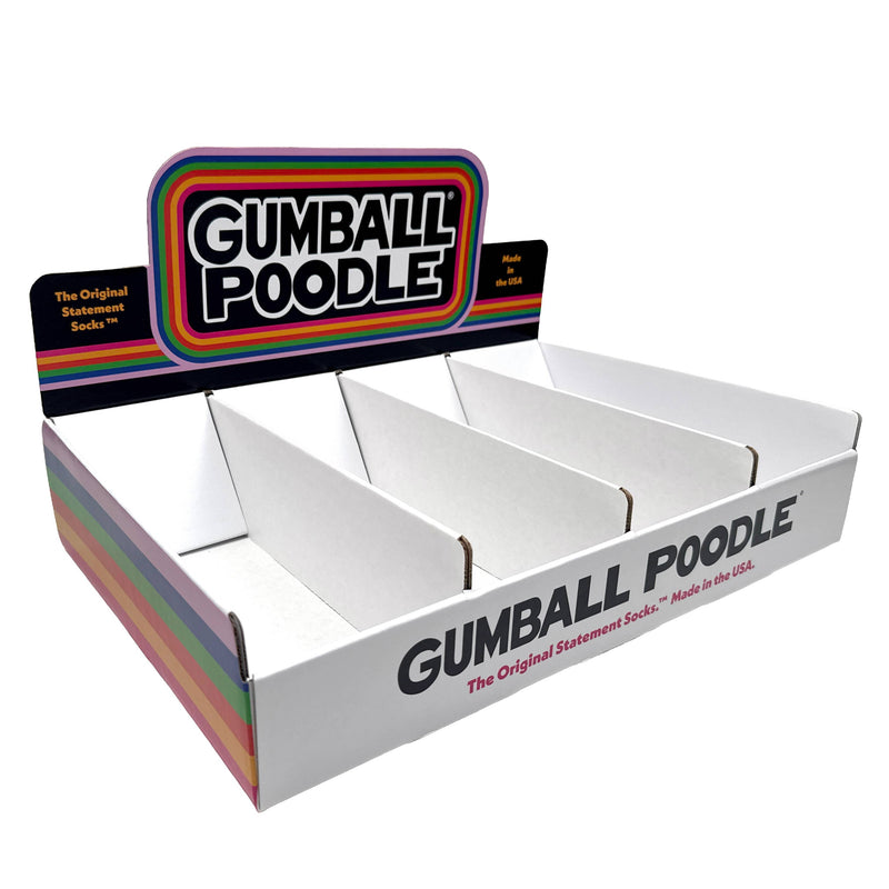 Gumball Poodle - Counter POP Display - Countertop Cardboard Display