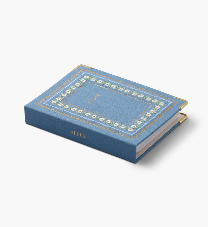 Rifle Paper Co. - Delphine Embroidered Small Photo Album