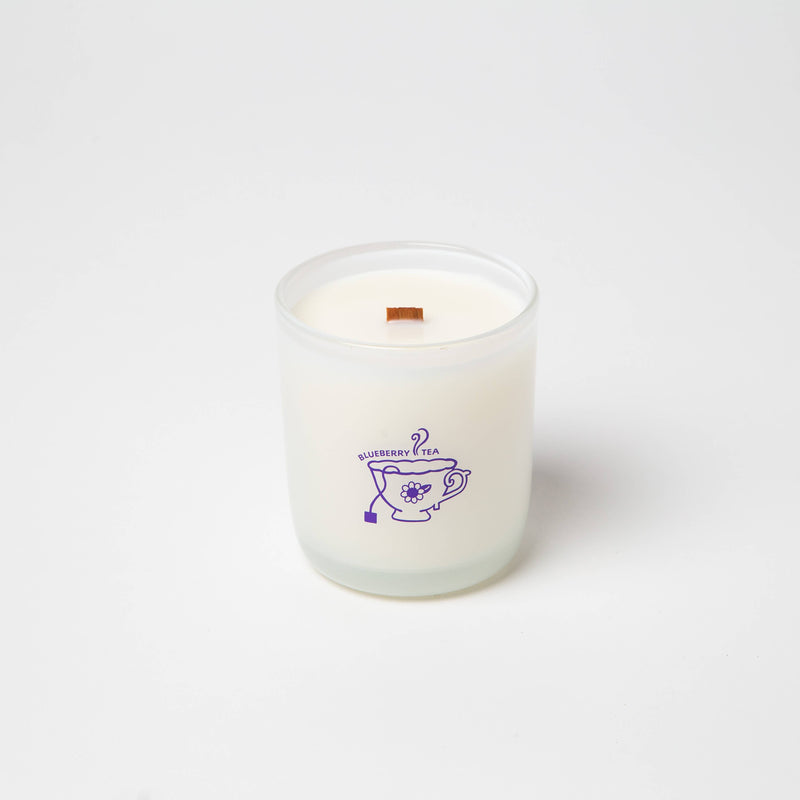 Milk Jar Candle Co. - Blueberry Tea - Blueberry, Amber, Vanilla Coconut Soy Candle