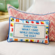 Furbish Studio - Docking The Boat Needlepoint Pillow - Jennie Dots