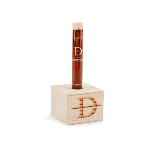 Daneson - Oak Cube Display - Jennie Dots