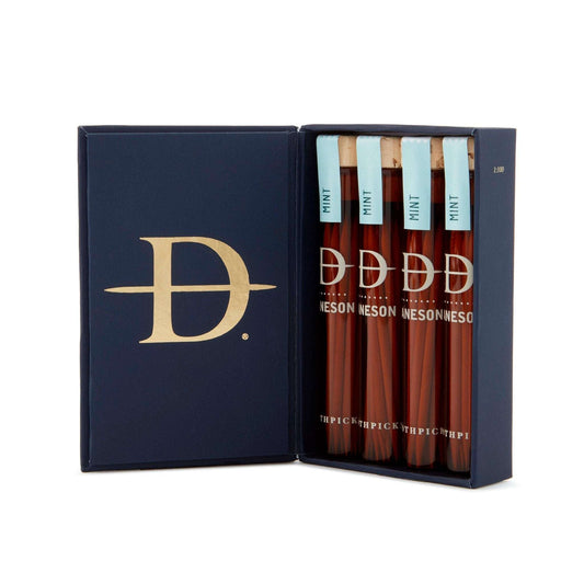 Daneson Toothpick Gift Set Mint No.9 4-Pack in elegant gift box.