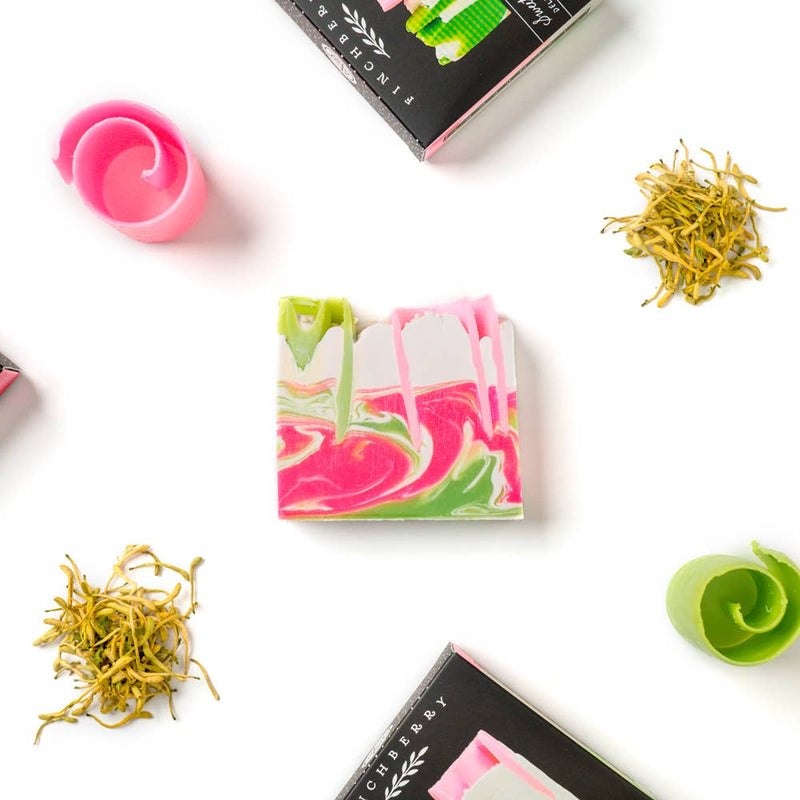 FinchBerry - Sweetly Southern Honeysuckle Scented Gluten-Free Boxed Soap