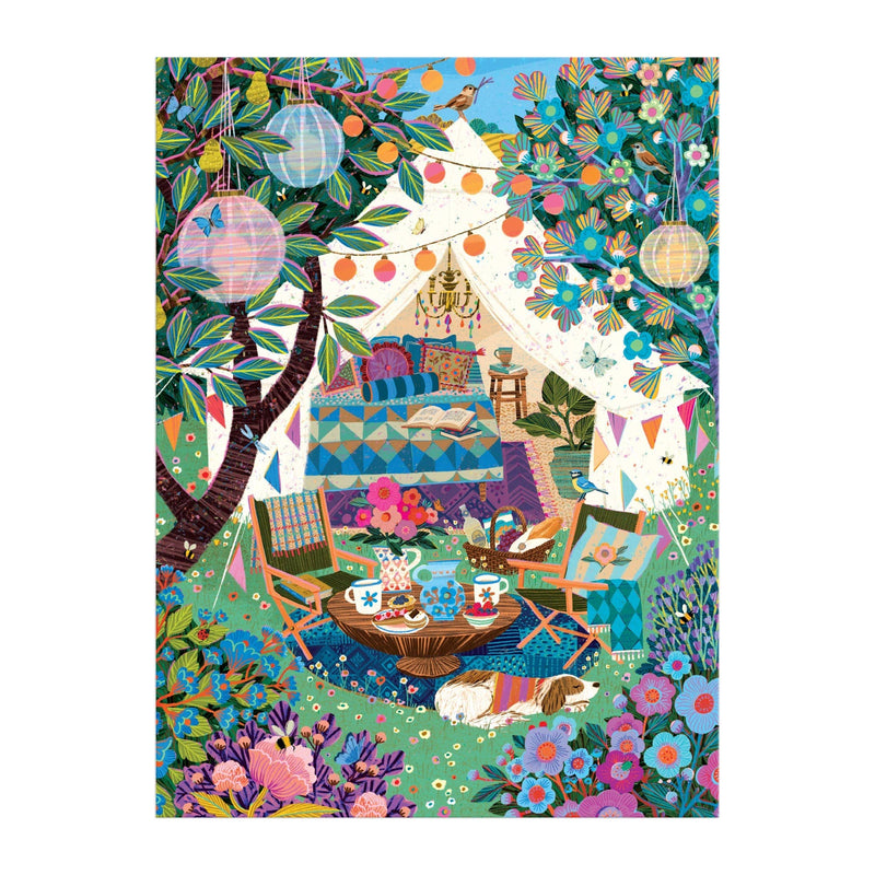Victoria Ball Blooming Escape 1000 Piece Puzzle - Jennie Dots