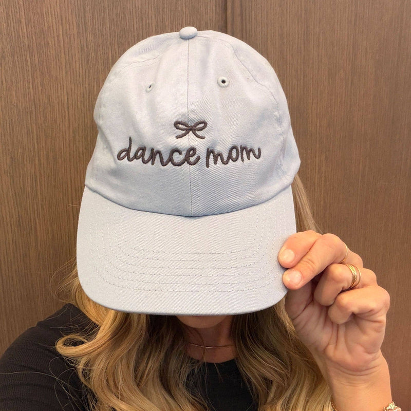 Pippi Post - Dance Mom Bow Embroidered Baseball Cap