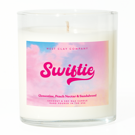 Swiftie Candle | Clementine, Peach Nectar & Sandalwood by West Clay Company