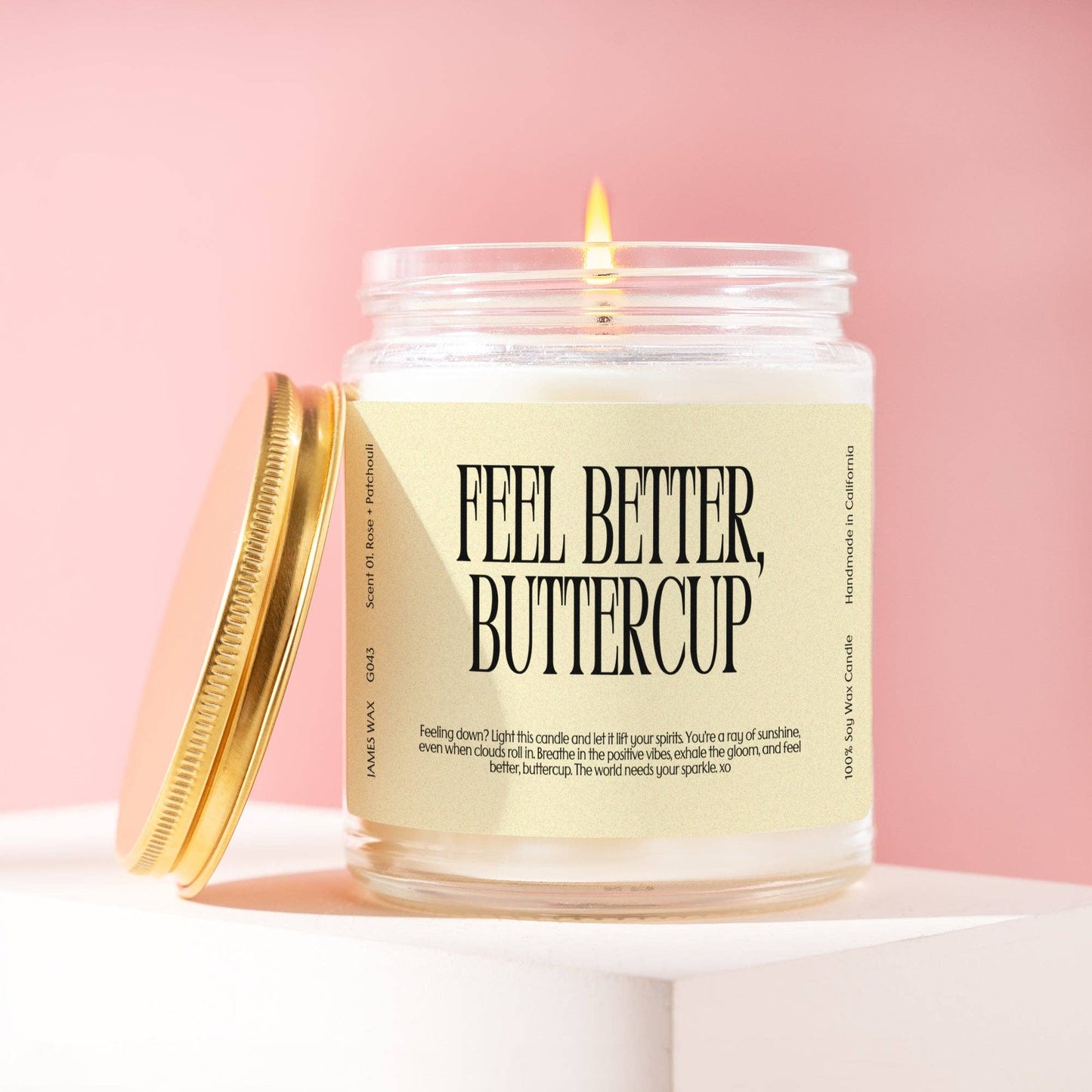 “Feel Better, Buttercup” Candle