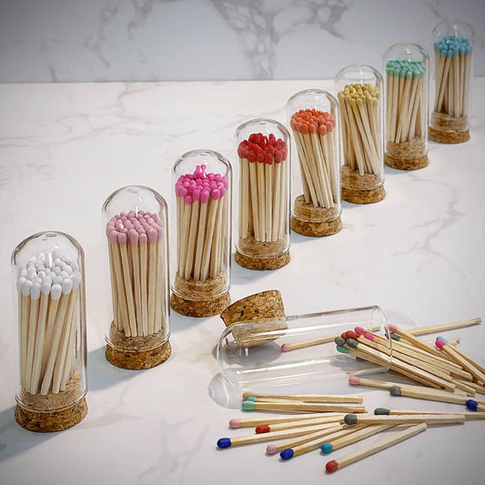 2" Matches + Mini Cloche - Colors of Your Choice + Strikers