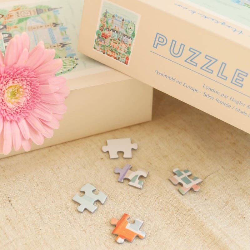 La Petite Épicerie - London puzzle by Hoglet&Co - 1000 pieces - Jennie Dots 