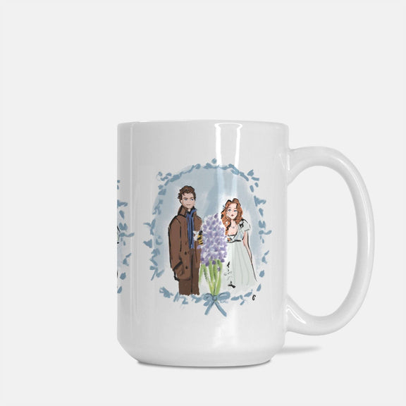 Jennifer Vallez - New! Bridgerton Mugs - Jennie Dots